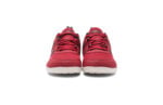 Prio youth red and black athletic shoes, front view