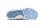 Prio women's dusty blue athletic shoes, sole view