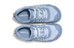 Prio women's dusty blue athletic shoes, top view