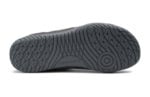 360 men's dark gray workout shoes, sole view