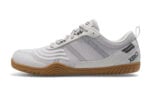 360 men's light gray workout shoes, side view