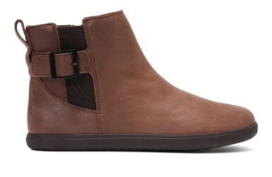 Women's brown Tari II leather boot right side view